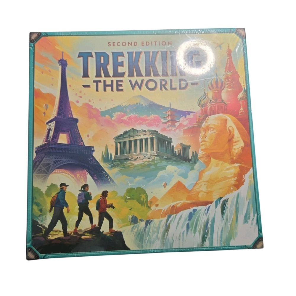 Trekking the World Second Edition Board Game - BRAND NEW Sealed - Underdog Games